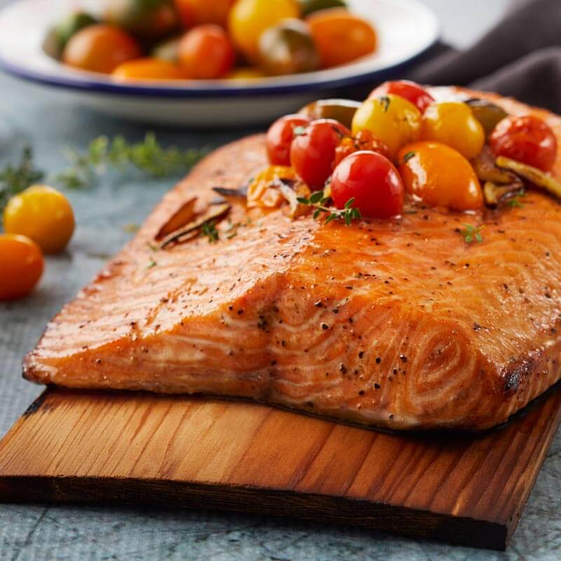 NatureSweet® Constellation™ Grilled Plank Salmon - NatureSweet