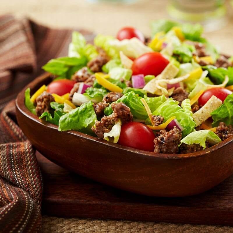 Ensalada de Taco con NatureSweet® Cherubs®