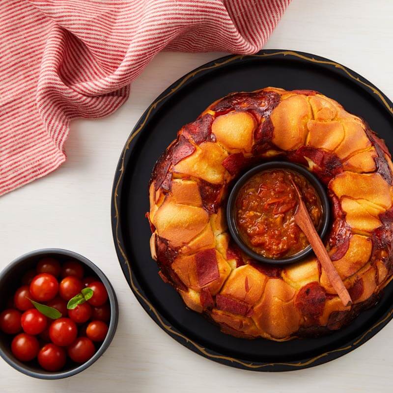 Pizza Monkey Bread With Naturesweet Glorys Marinara Sauce Naturesweet