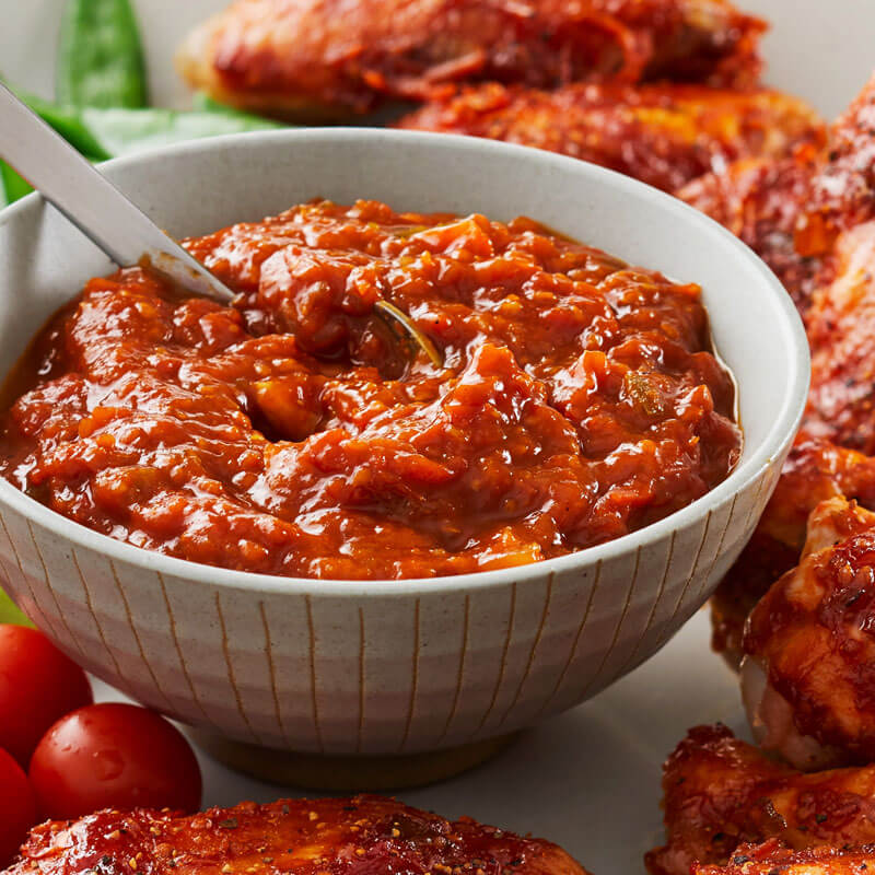 Salsa BBQ Dulce y Picante con NatureSweet® Glorys®