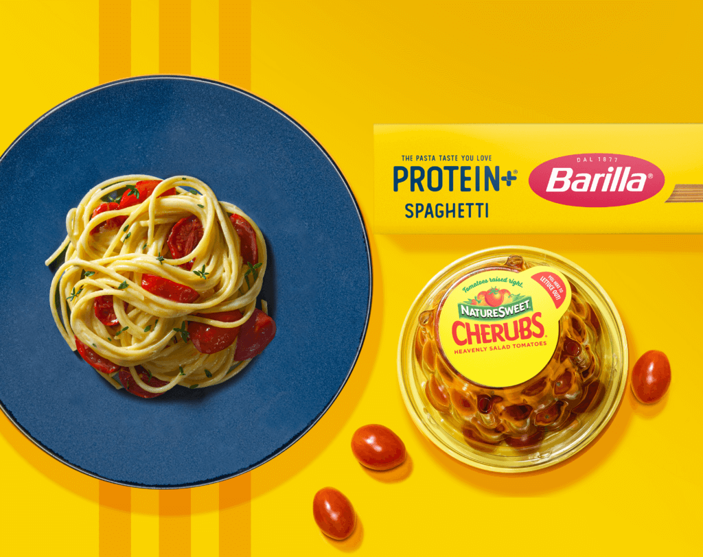 Protein+ Spaghetti with Sweet Cherubs Tomatoes - NatureSweet