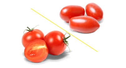Compresa de cereza vs. compresa de uva