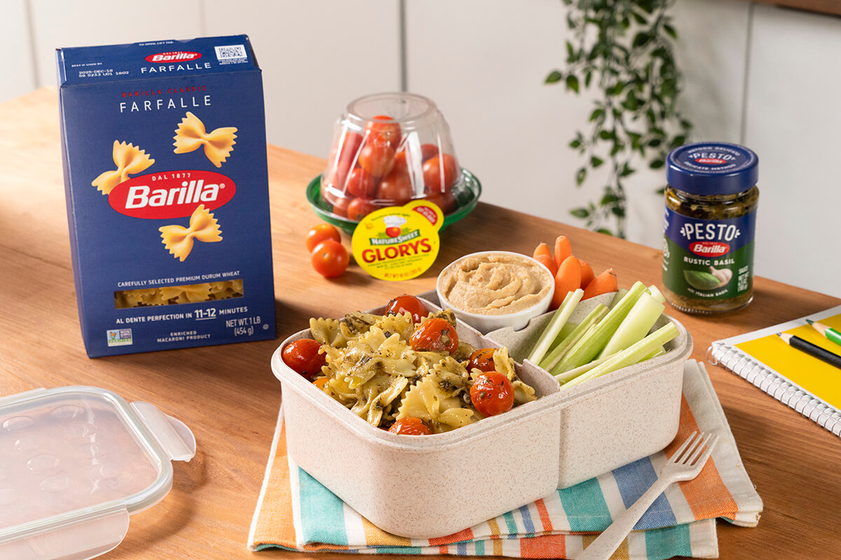 NatureSweet Glorys and Barilla Pesto Pasta Perfection - NatureSweet