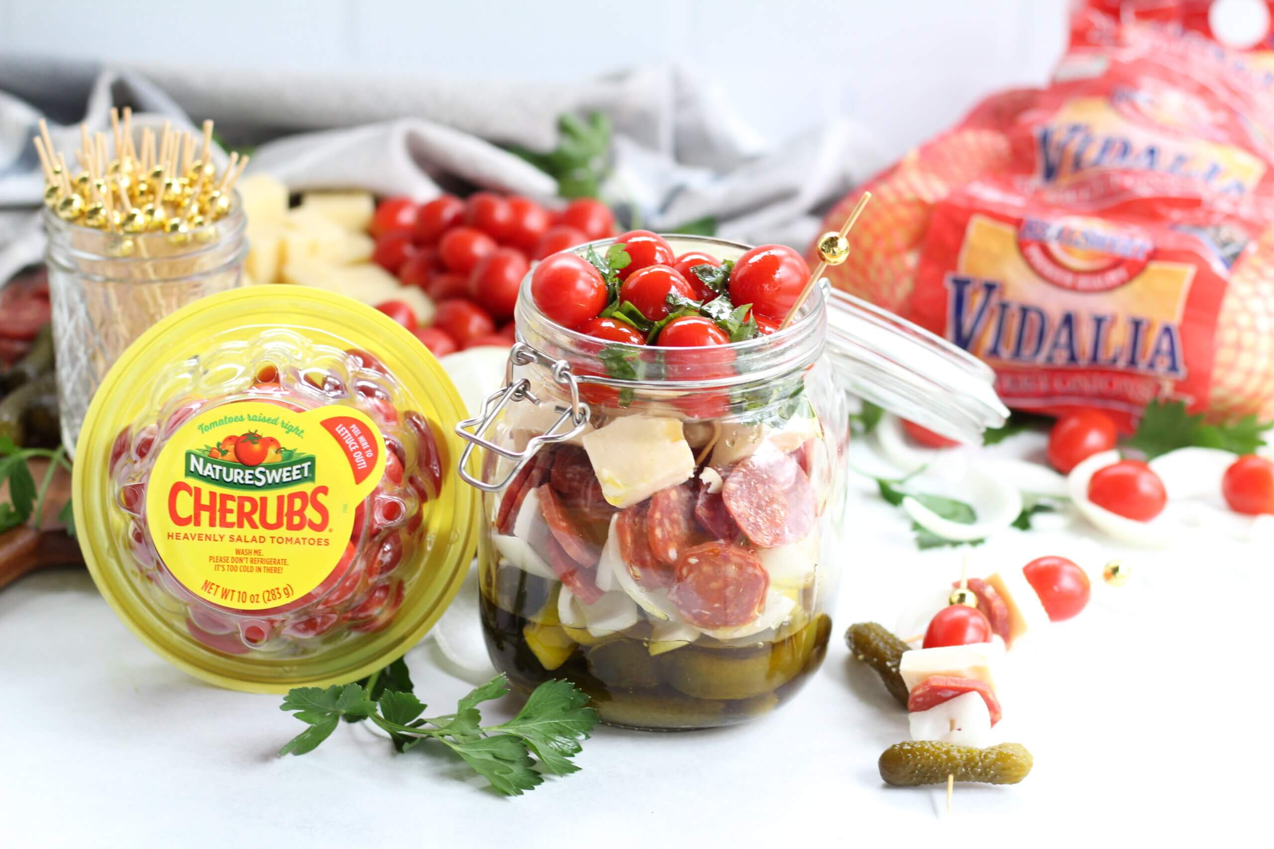 Marinated Cheese Antipasto Appetizer - NatureSweet